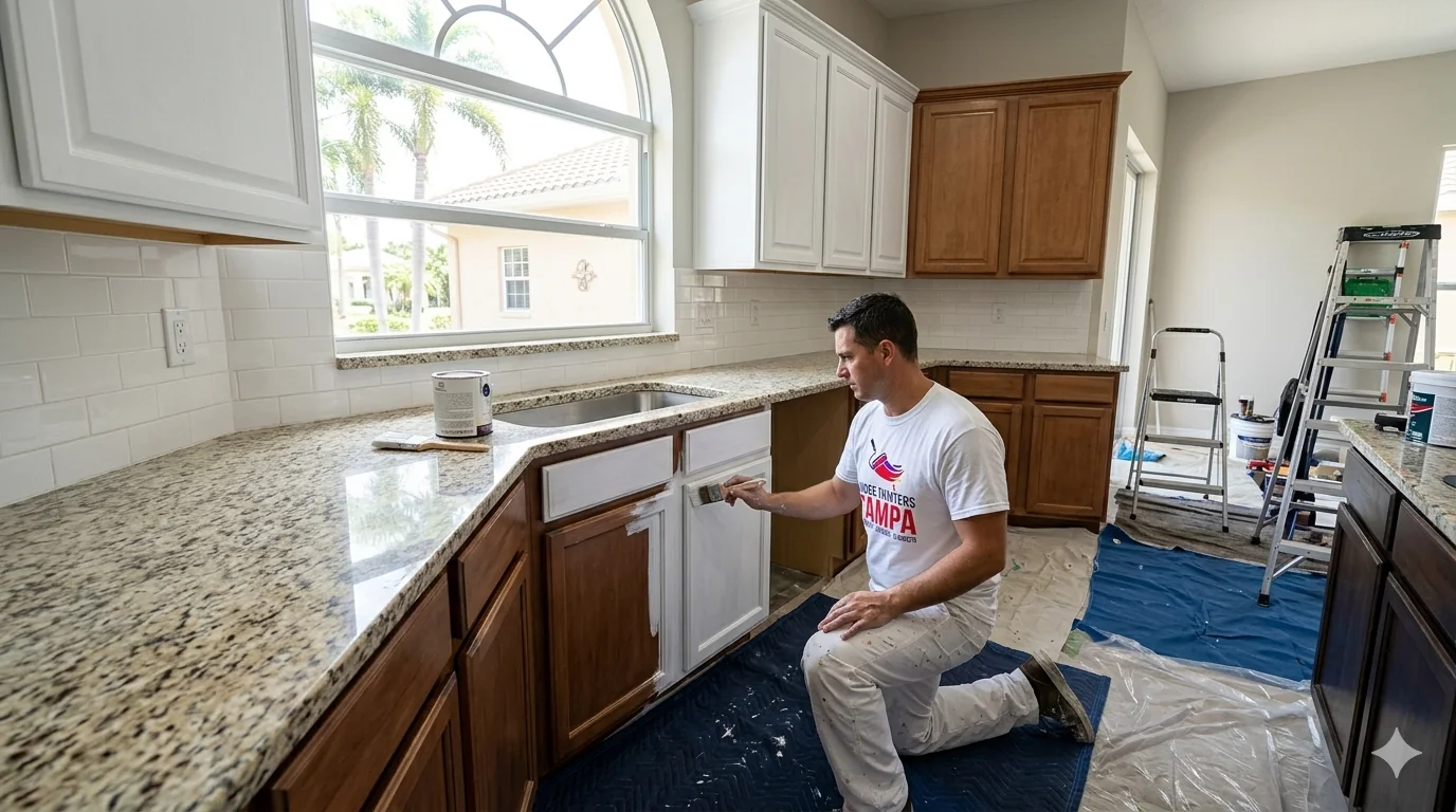 Trim and Drywall Repair by House Painters Tampa in Tampa, FL